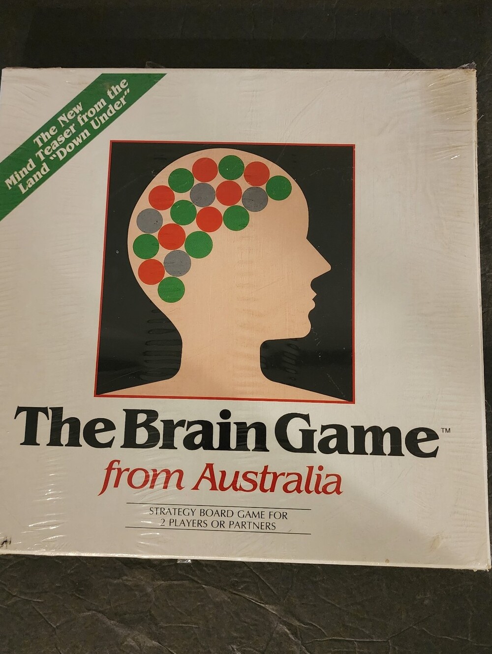 Vintage 1987 The Brain Game from Australia Strategy Board Game Sealed